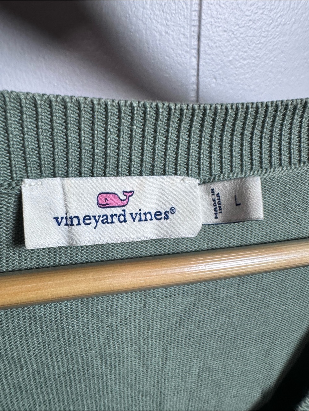 Vineyard Vines Sage Green Crewneck Sweater